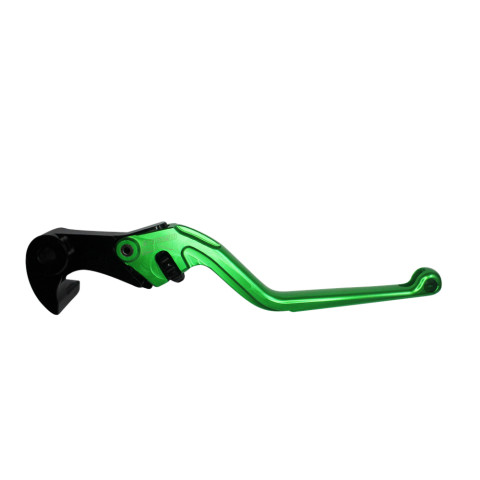Brake lever ACCOSSATO EDR15 fixed CNC-worked aluminium, green