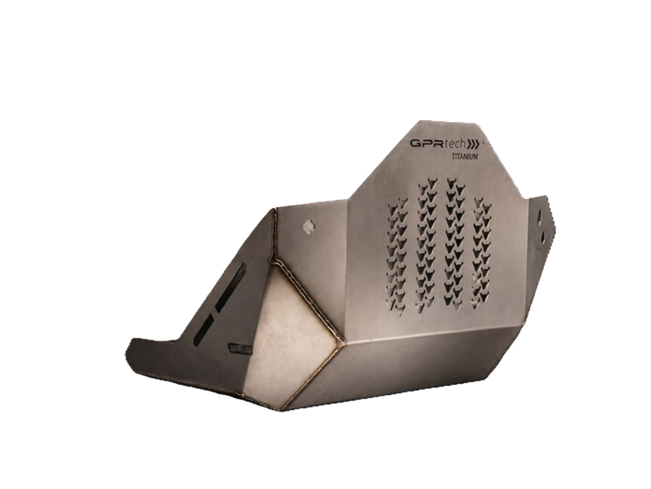 Skid plate GPR tech PRC.18.1.51200118 titanium