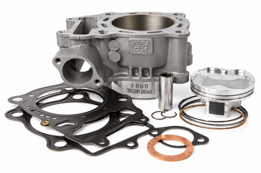 Standard bore cylinder kit CYLINDER WORKS 10004-K01 66mm for HONDA CRF 150 R / RB 2007-2009