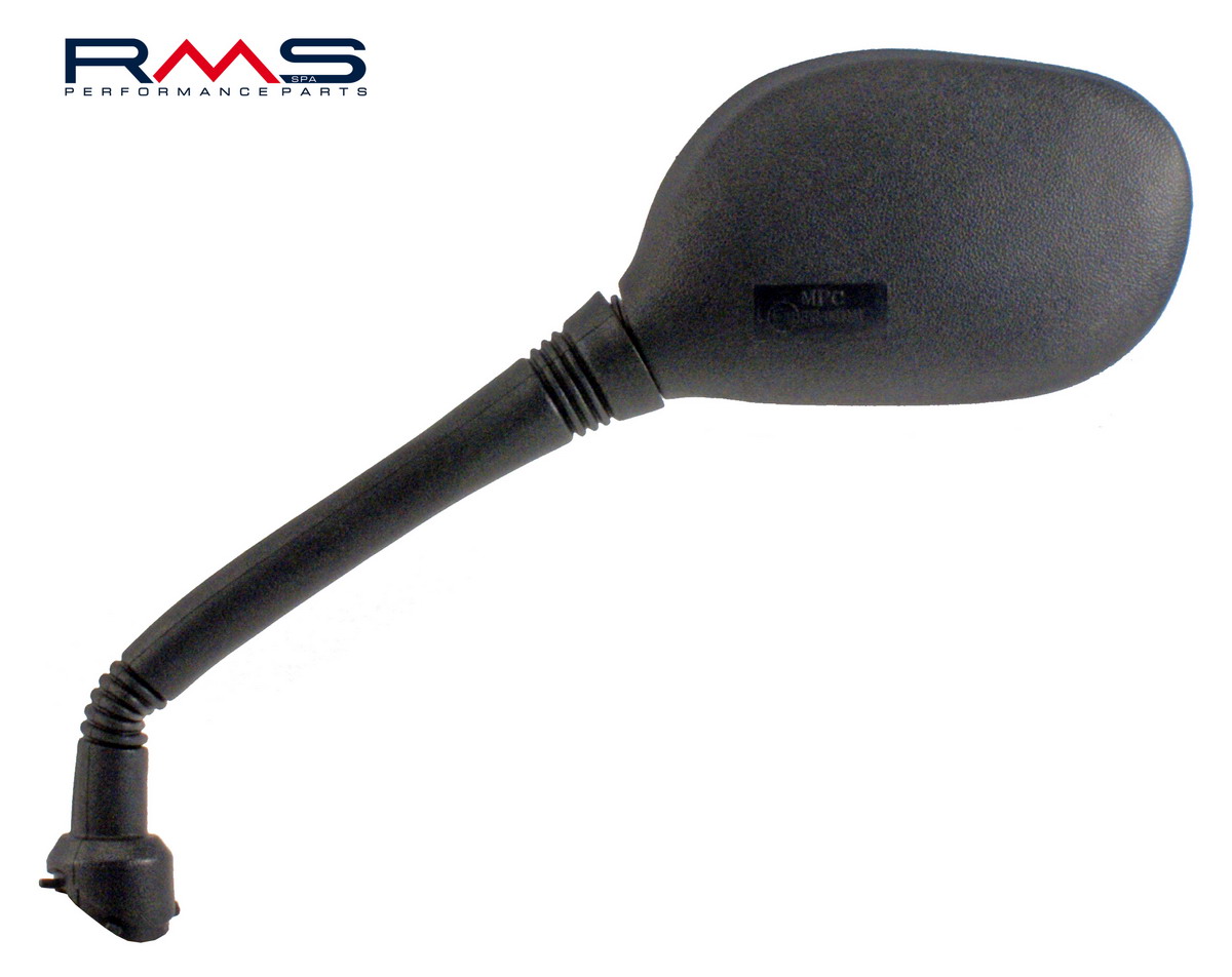 Uzvratni retrovizor RMS 122760210 left Crni for YAMAHA YP 125 X-MAX 2007-2009, YAMAHA YP 250 X-MAX 2007-2009
