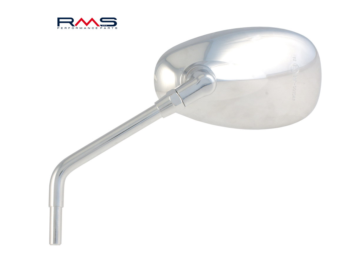 Uzvratni retrovizor RMS 122760740 left chrom for PIAGGIO/VESPA Beverly 500 2007-2011, PIAGGIO/VESPA Beverly 250 2007-2009