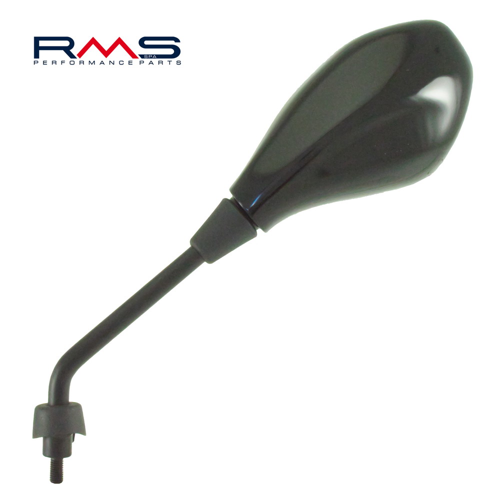 Uzvratni retrovizor RMS 122761120 left Crni for PIAGGIO/VESPA X10 125 2012-2015, PIAGGIO/VESPA X10 350 2012-2015