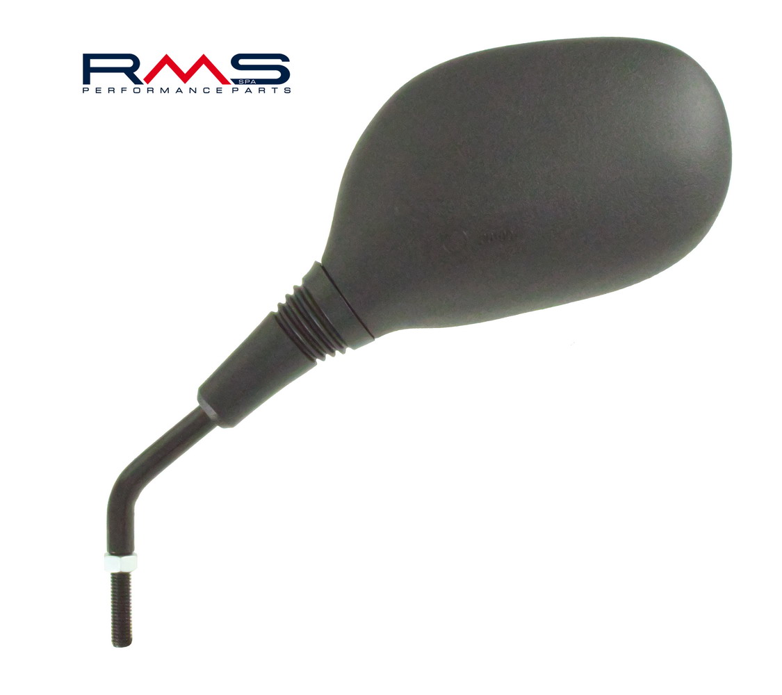 Uzvratni retrovizor RMS 122761130 left Crni for HONDA SH 125 2013-2014, HONDA SH 150 2013-2014