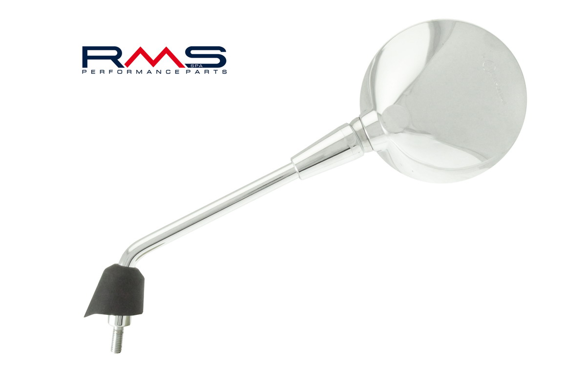 Uzvratni retrovizor RMS 122761200 left chrom for PIAGGIO/VESPA Primavera 125 2014-2017