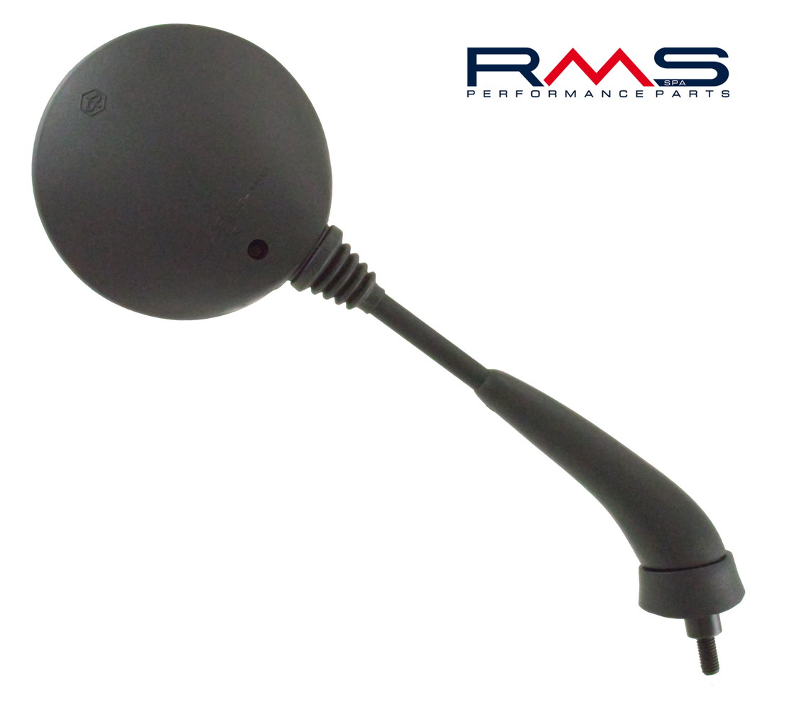 Uzvratni retrovizor RMS 122770070 right Crni for PIAGGIO/VESPA Liberty 50 2T 1997-2005, PIAGGIO/VESPA Liberty 125 (<2002) 2001-2002