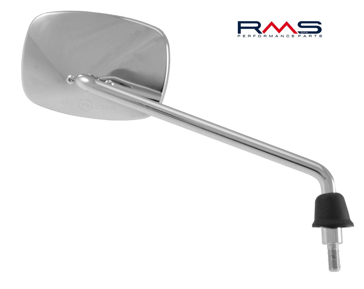 Uzvratni retrovizor RMS 122770930 right chrom for PIAGGIO/VESPA Beverly 500 2007-2012, PIAGGIO/VESPA Beverly 250 2007-2009