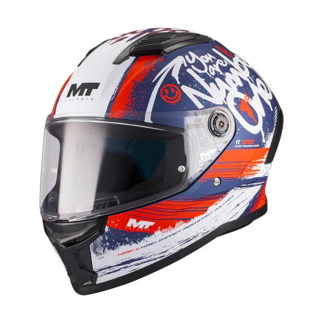 Full face helmet MT Helmets STINGER 2 ROCKET C17 MATT XXS