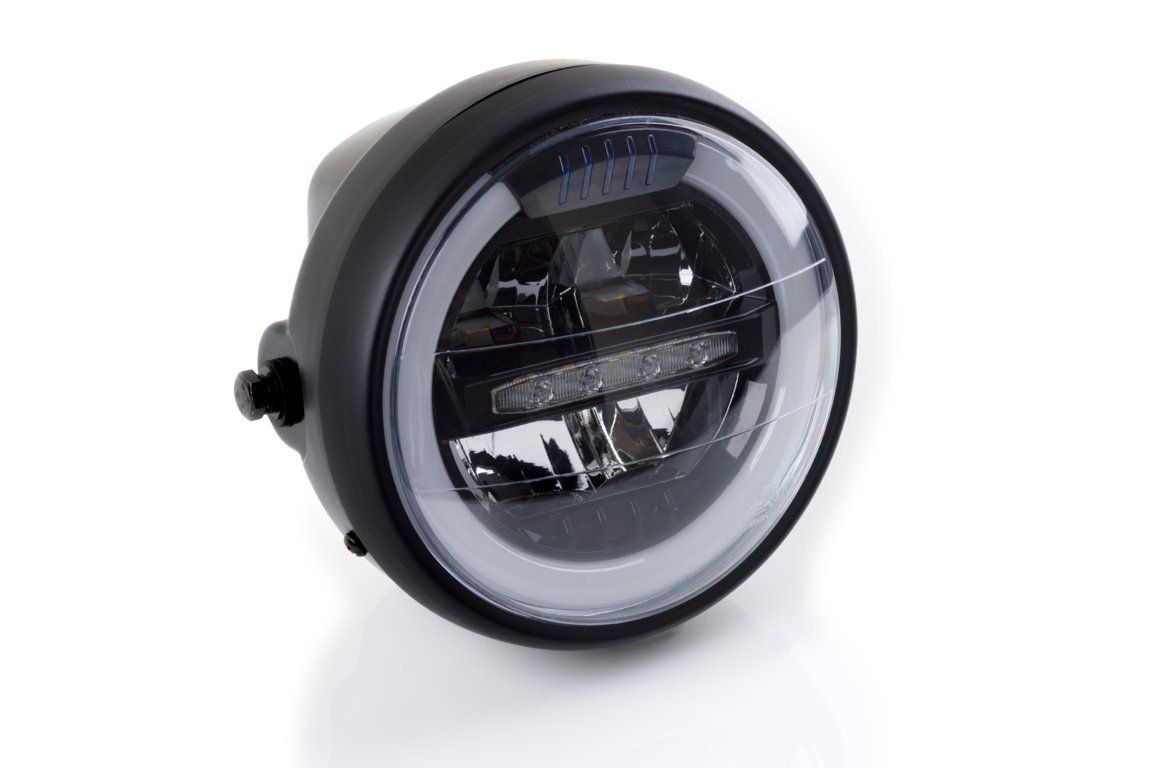 Headlight PUIG LED 1944N Crni