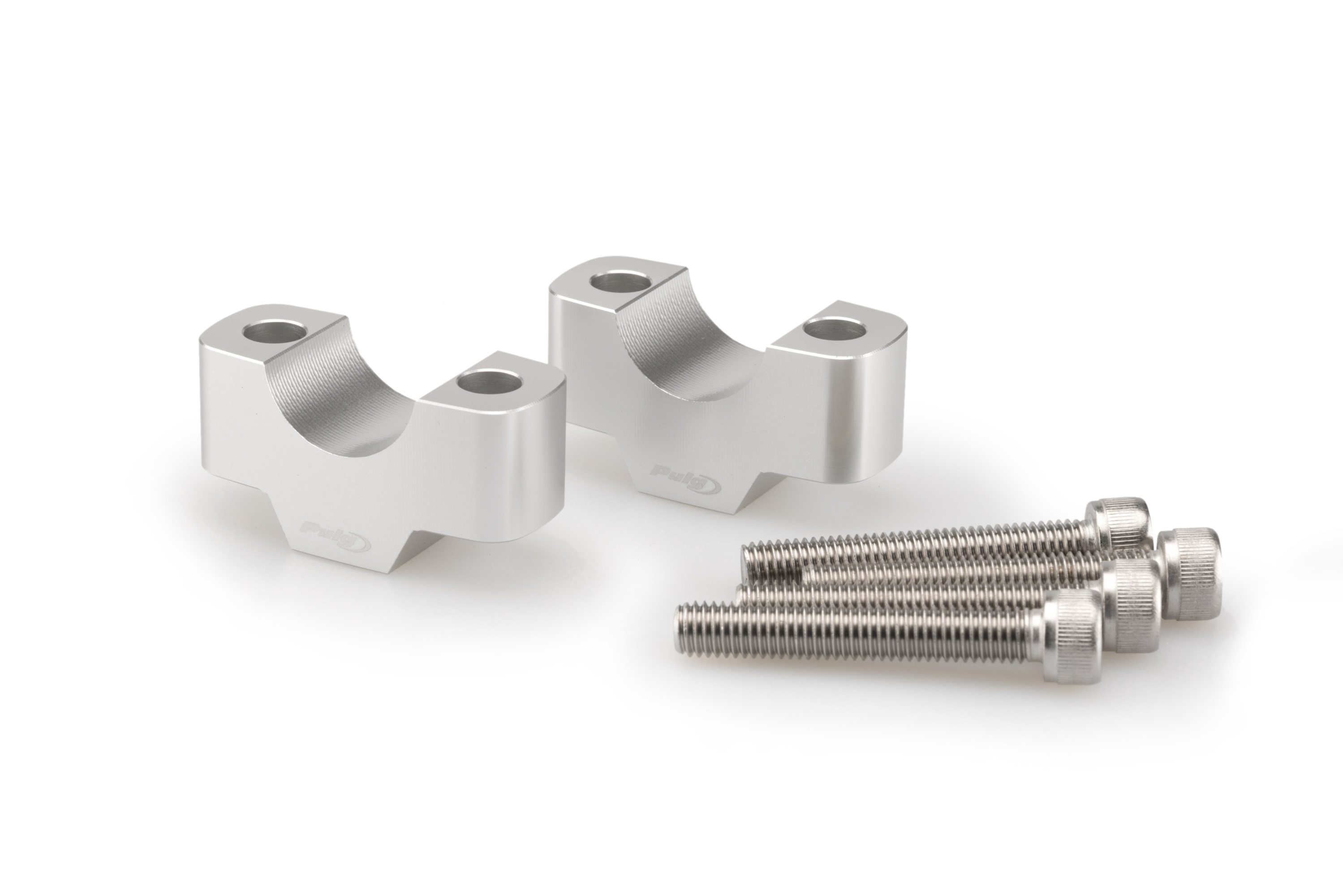 Risers PUIG 20667P silver height 20mm, d 25mm