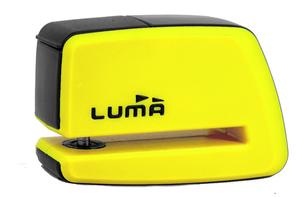 Lock LUMA ENDURO 91D DIM91DF with bag yellow