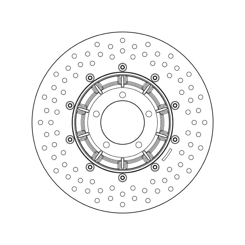 Kočiona disk BREMBO 178B40836 floating