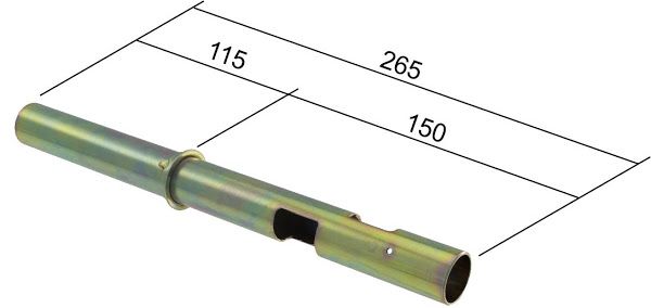 Throttle tube RMS 184080270