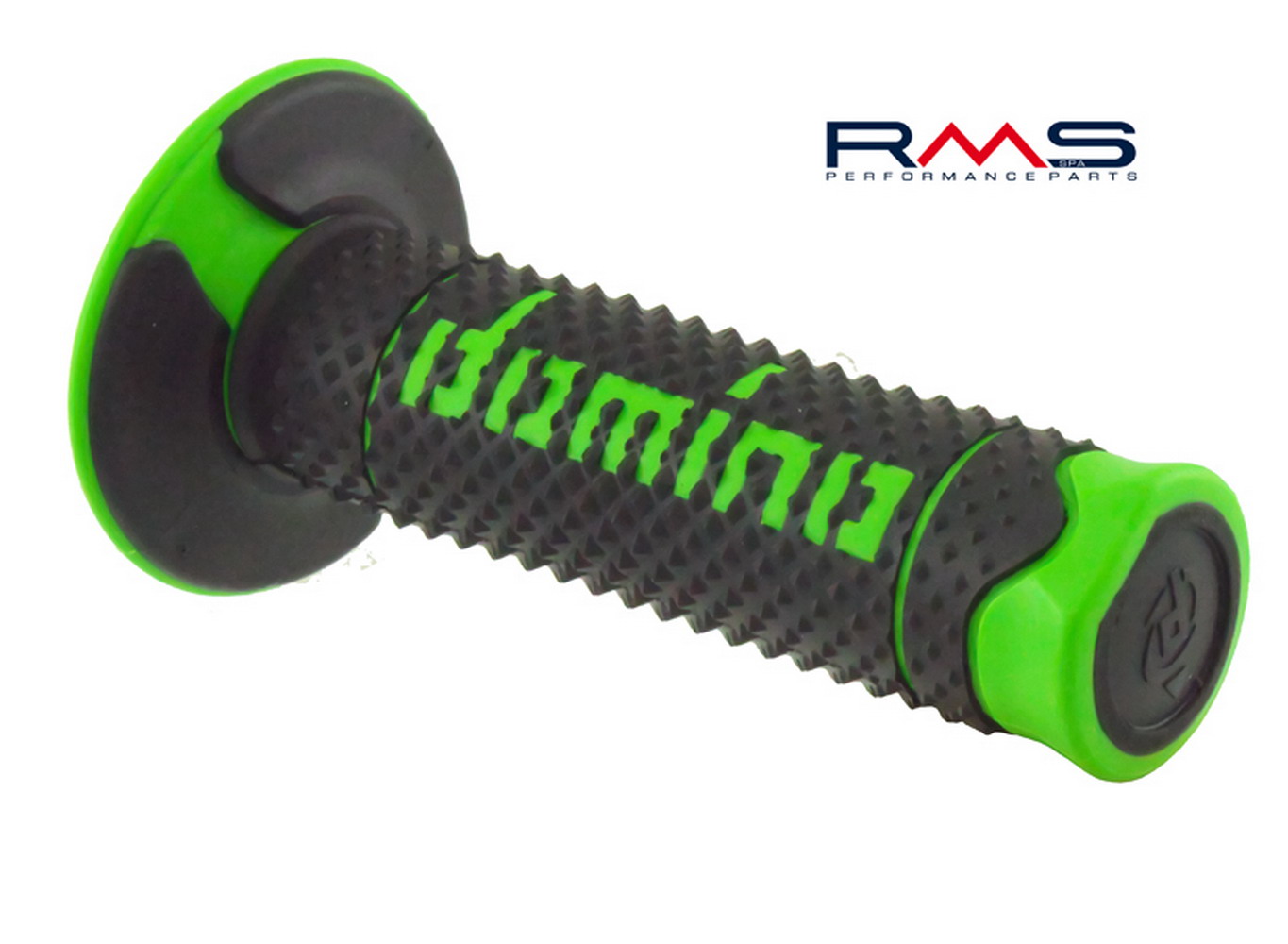 Hand grips DOMINO SOFT 184160630 black/green DOMINO