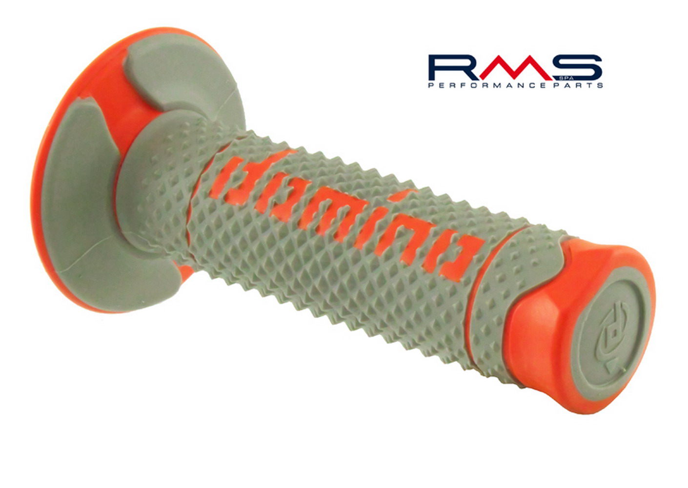 Hand grips DOMINO SOFT 184160650 grey/orange DOMINO
