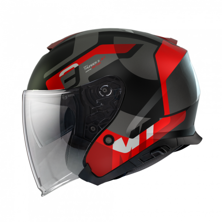 Helmet MT Helmets THUNDER3 SV JET B5 MATT RED XS