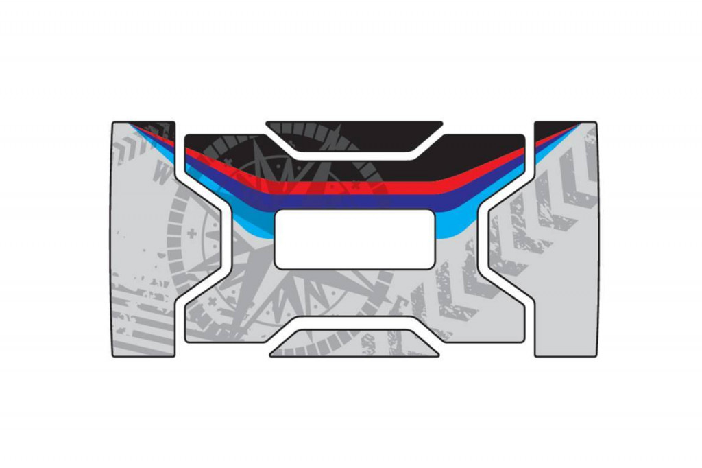 Adhesives Kit PUIG 20230N Crni for BMW cases