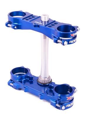 Triple clamp X-TRIG ROCS TECH 40201010 Plavi