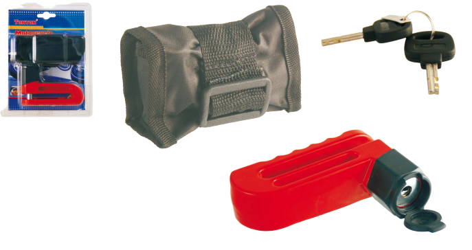 Disc lock RMS MAXI DE-LUXE 288000091 d10mm with bag