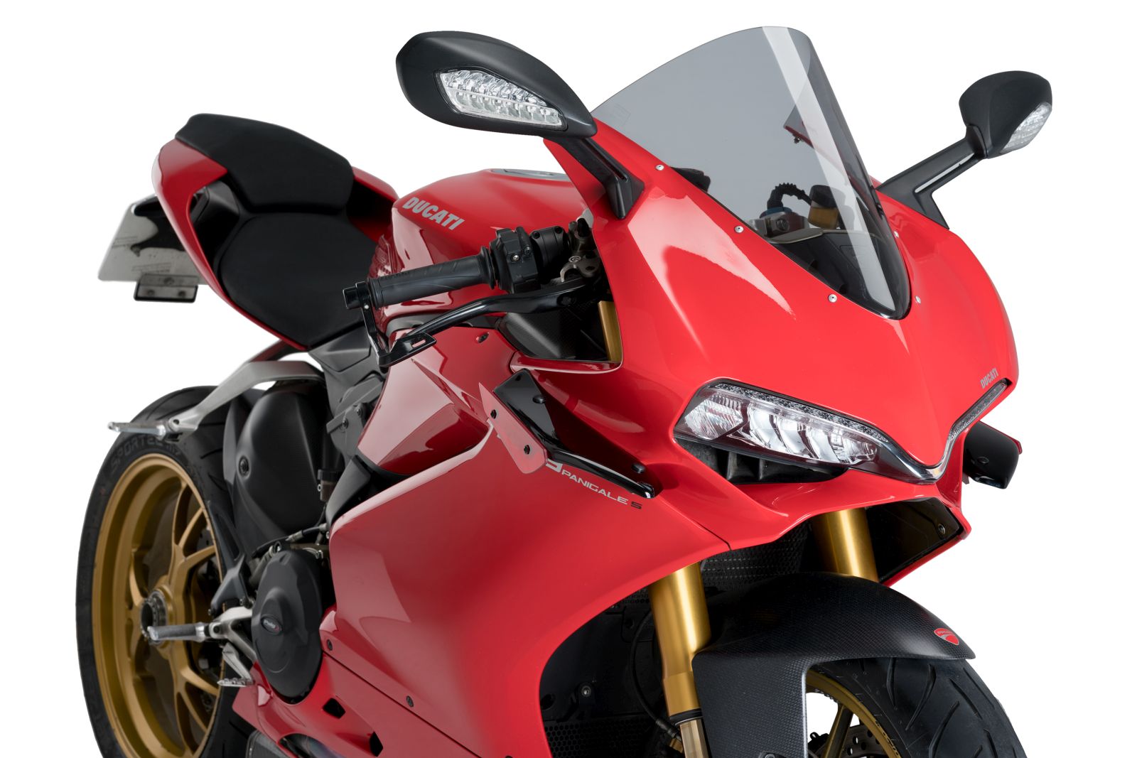Side spoilers PUIG SPORT 3165R crven