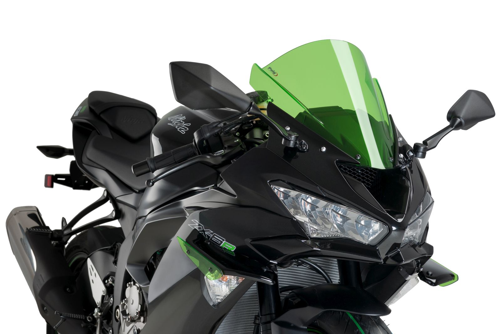 Side spoilers PUIG SPORT 3176V green