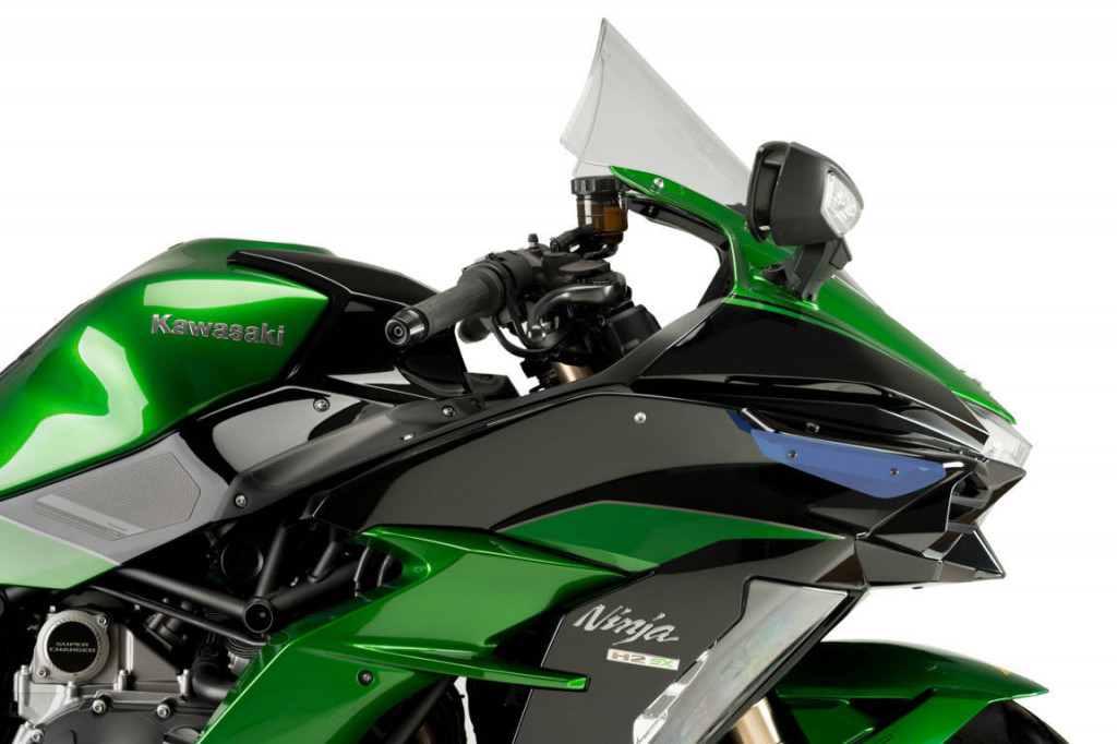 Side spoilers PUIG DOWNFORCE 3658A plavi