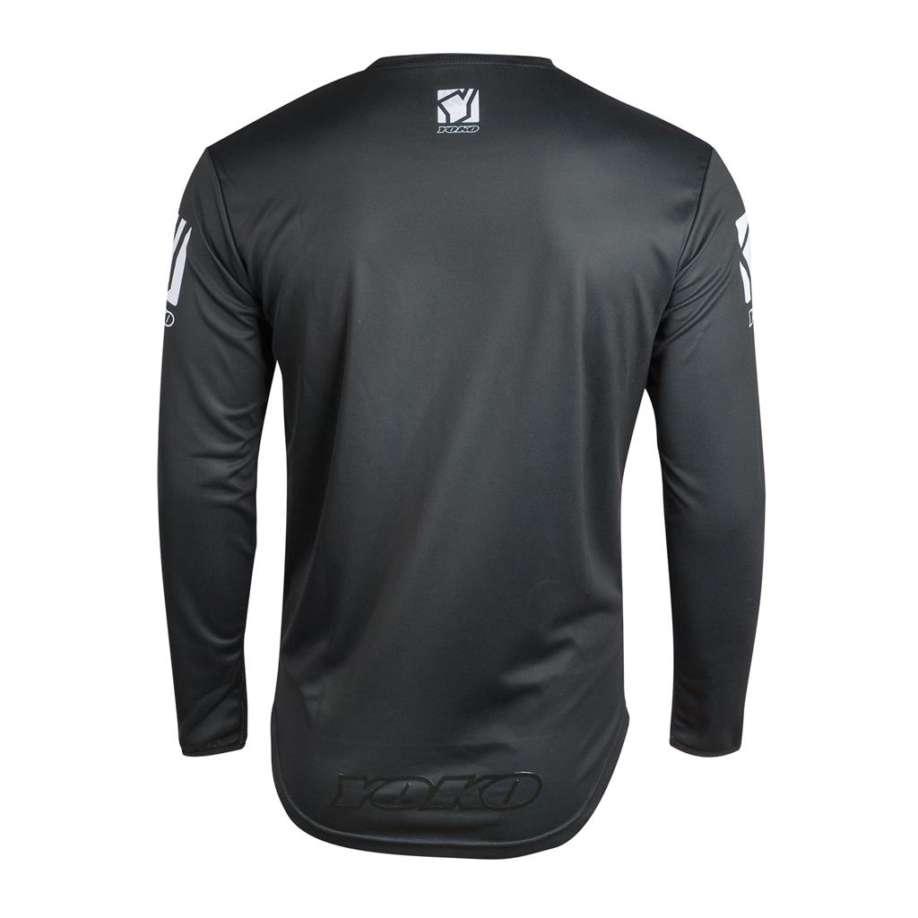 MX jersey YOKO SCRAMBLE black / white M