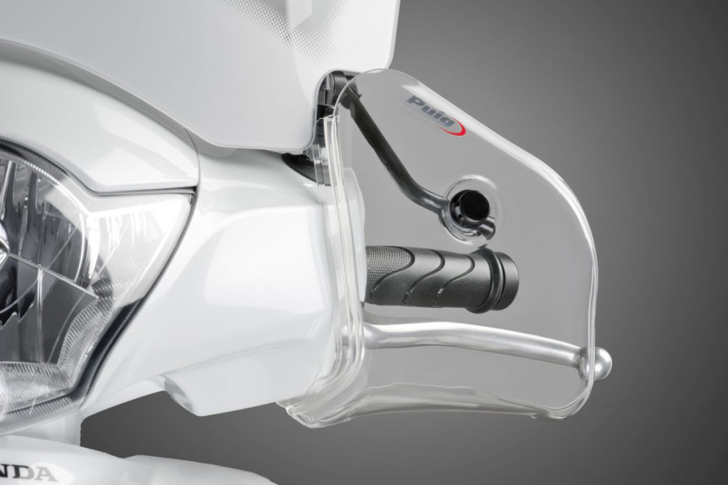 Handguards PUIG T.X. and T.S. 6855W transparent universal