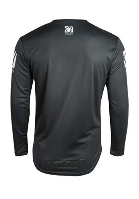 MX jersey kids YOKO SCRAMBLE black / white M