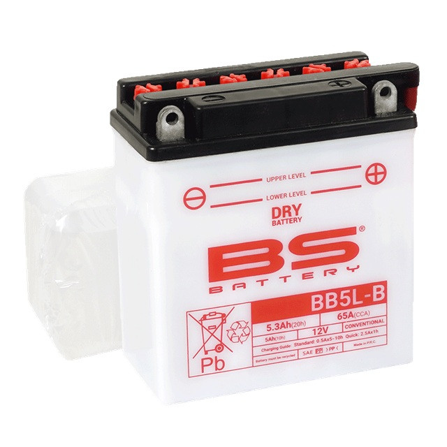 Konvencionalni akumulatori (incl.acid pack) BS-BATTERY BB5L-B (YB5L-B) Acid pack included