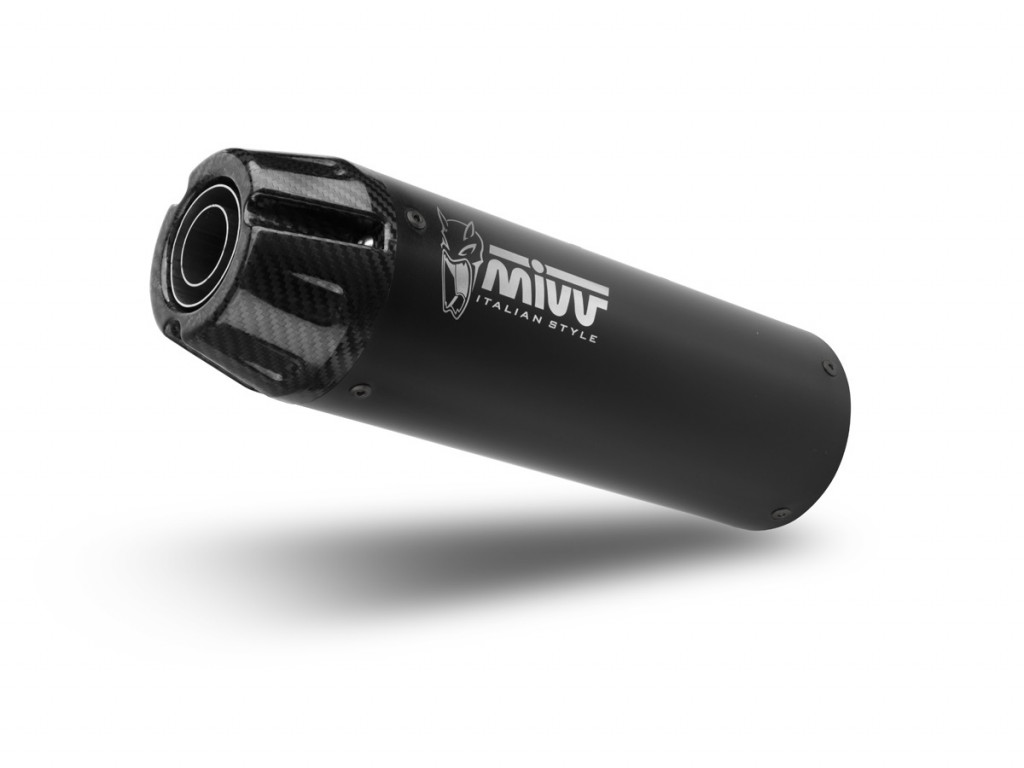 Silencer MIVV HR-1 H.090.LH1BG Black with carbon cap for HONDA CL 500 2023-2024
