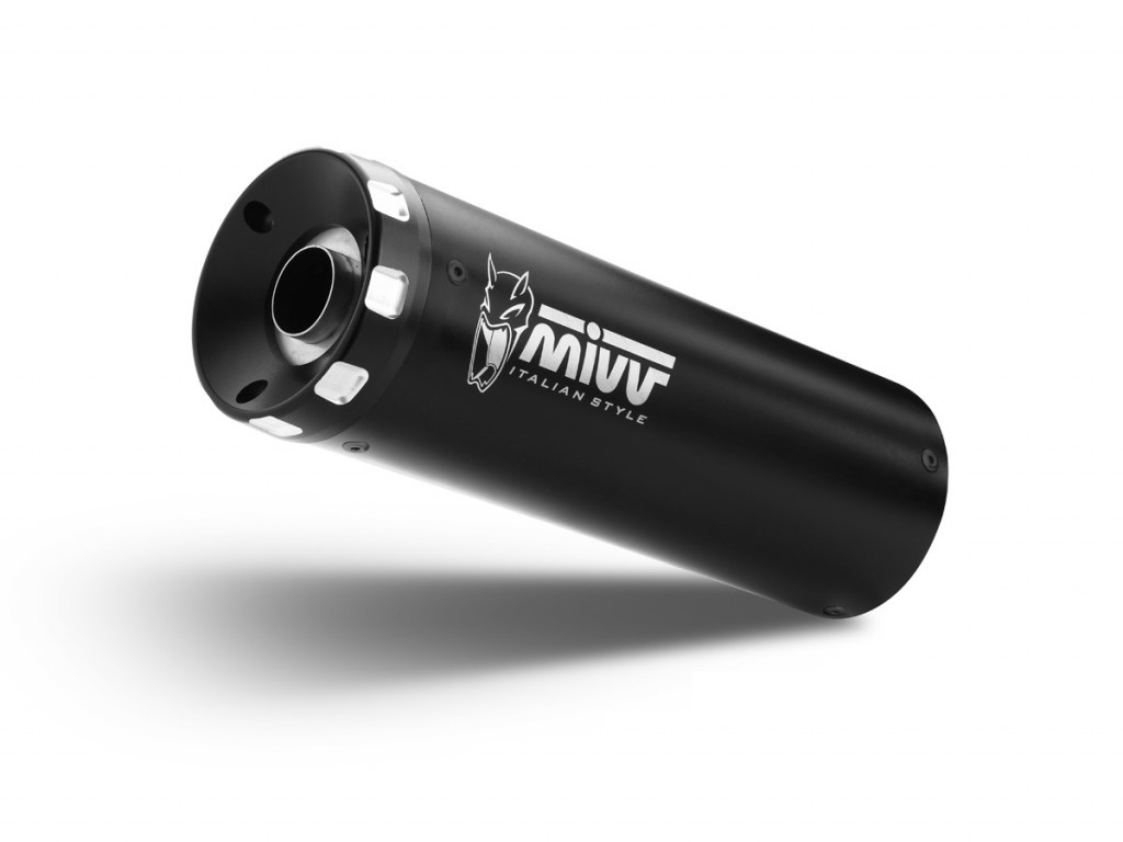 Silencer MIVV HR-1 HU.005.LH1BA Crni for HUSQVARNA Svartpilen 125 2021-2023