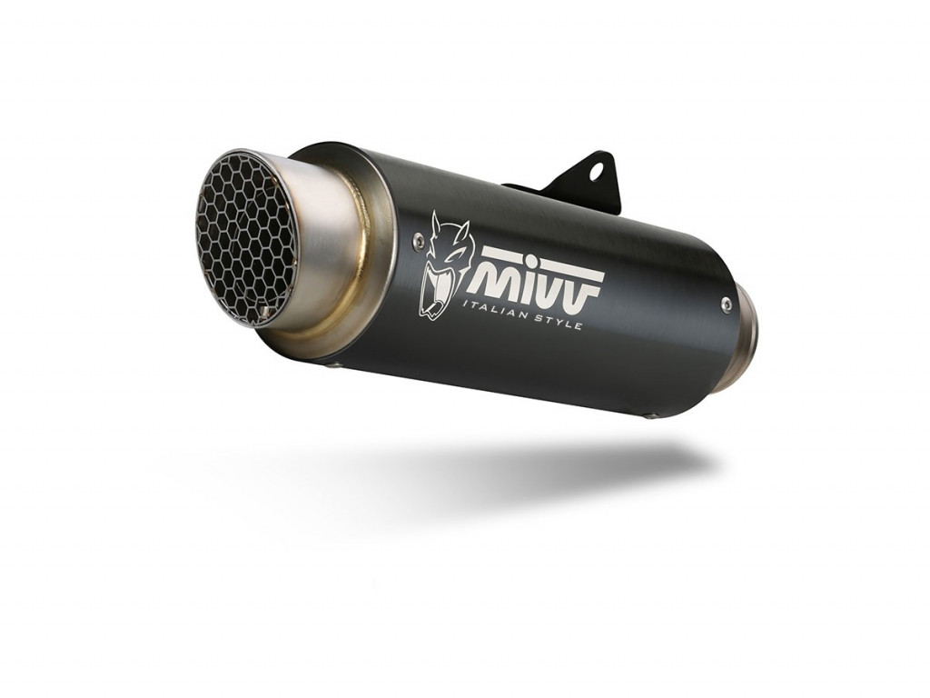 Silencer MIVV GPpro K.052.LXBP Black Stainless Steel for KAWASAKI Z 900 2020-2024