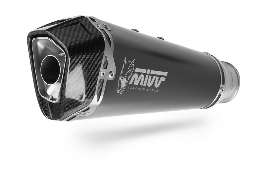 Silencer MIVV DELTA RACE K.054.LDRB Crni for KAWASAKI Ninja 1000 SX 2020-2024