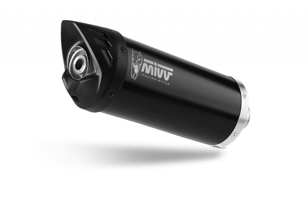 Cijeli ispušni sustav 1x1 MIVV MOVER MV.HO.0005.LV Crni for HONDA SH 150 2017-2019