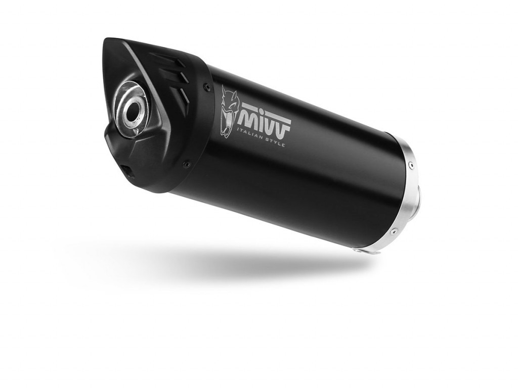 Silencer MIVV MOVER MV.SU.0001.LV Black Stainless Steel for SUZUKI AN 400 Burgman 2017-2020