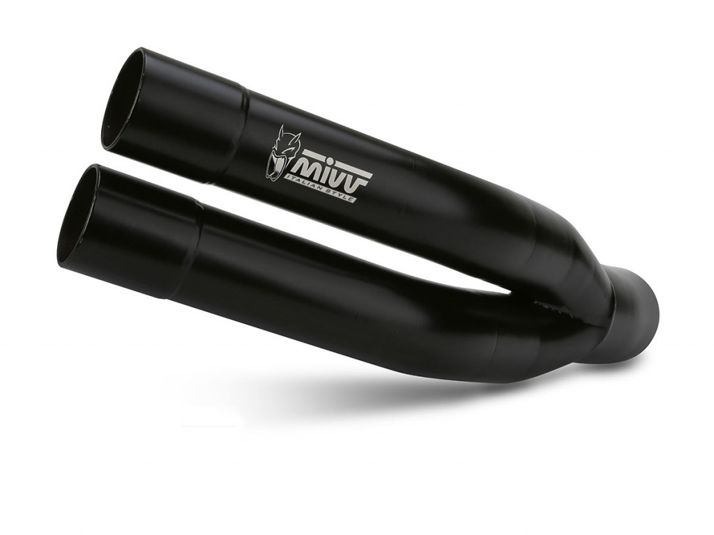 Silencer MIVV DOUBLE GUN S.036.LDGB Crni