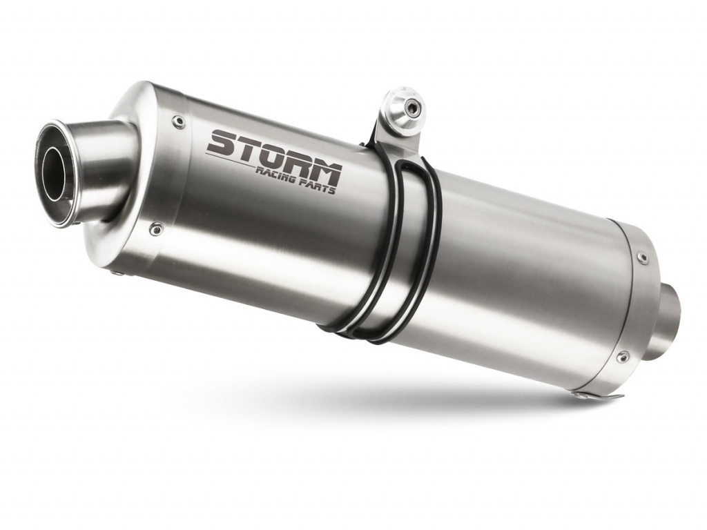 Silencer STORM OVAL B.037.LX2 Stainless Steel