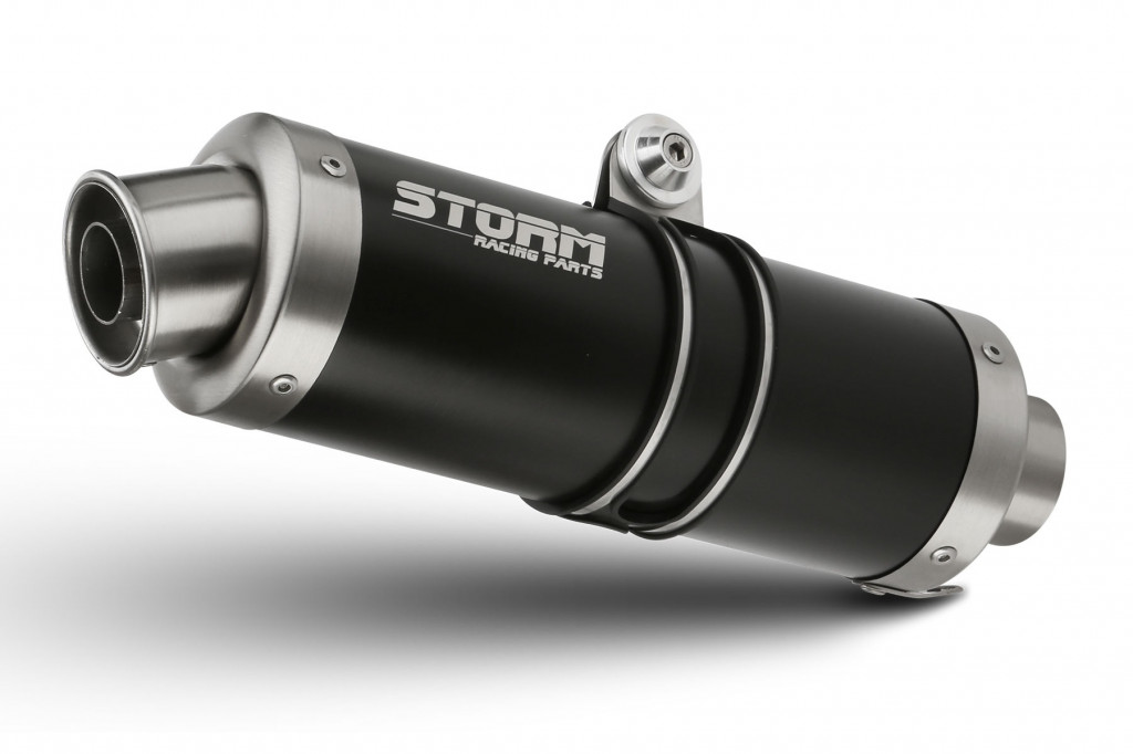 Silencer STORM GP H.062.LXSB Steel black for HONDA CB 500 F 2016-2018