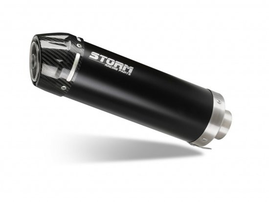 Cijeli ispušni sustav 1x1 STORM GP Y.067.LXSBC Black with carbon cap