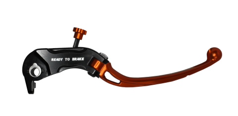 Brake lever ACCOSSATO aluminium, master cylinder orange