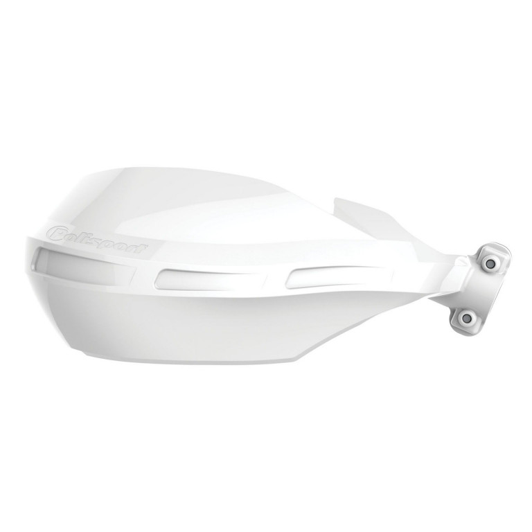 Handguard POLISPORT NOMAD 8304800001 with universal mounting kit white