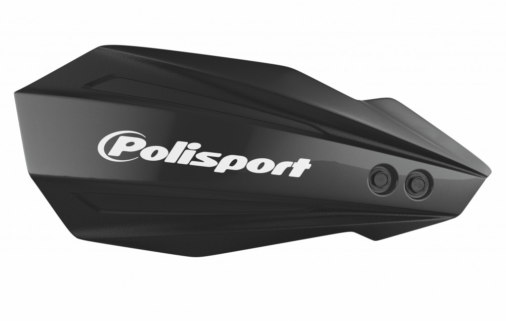 Handguard POLISPORT MX BULLIT 8308500029 with mounting system Black for HONDA CRF 450 R 2021-2026, HONDA CRF 450 RX 2021-2026