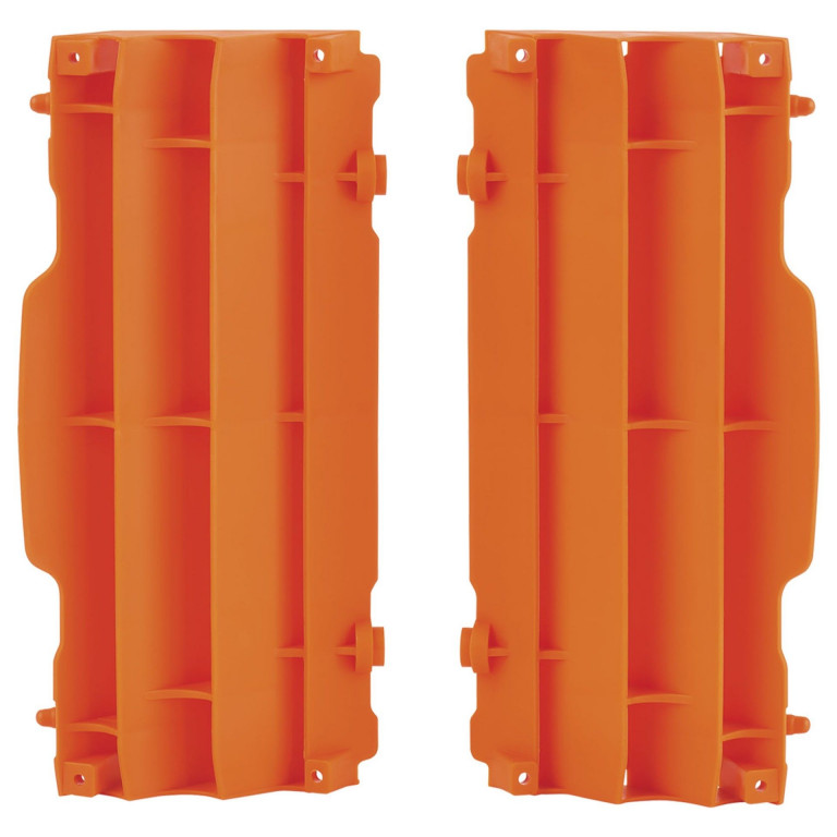 Radiator louvers POLISPORT 8455300002 orange KTM