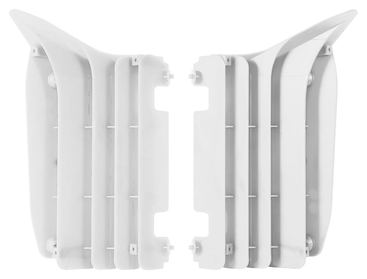 Radiator louvers POLISPORT 8455500001 white for YAMAHA YZ 250 F 2010-2013