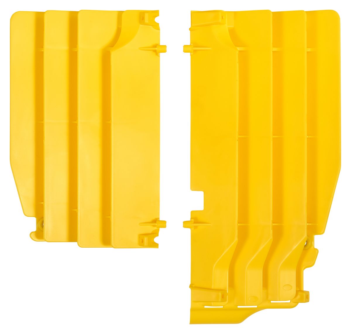 Radiator louvers POLISPORT 8456100002 yellow RM 05 for SUZUKI RM-Z 250 2010-2018