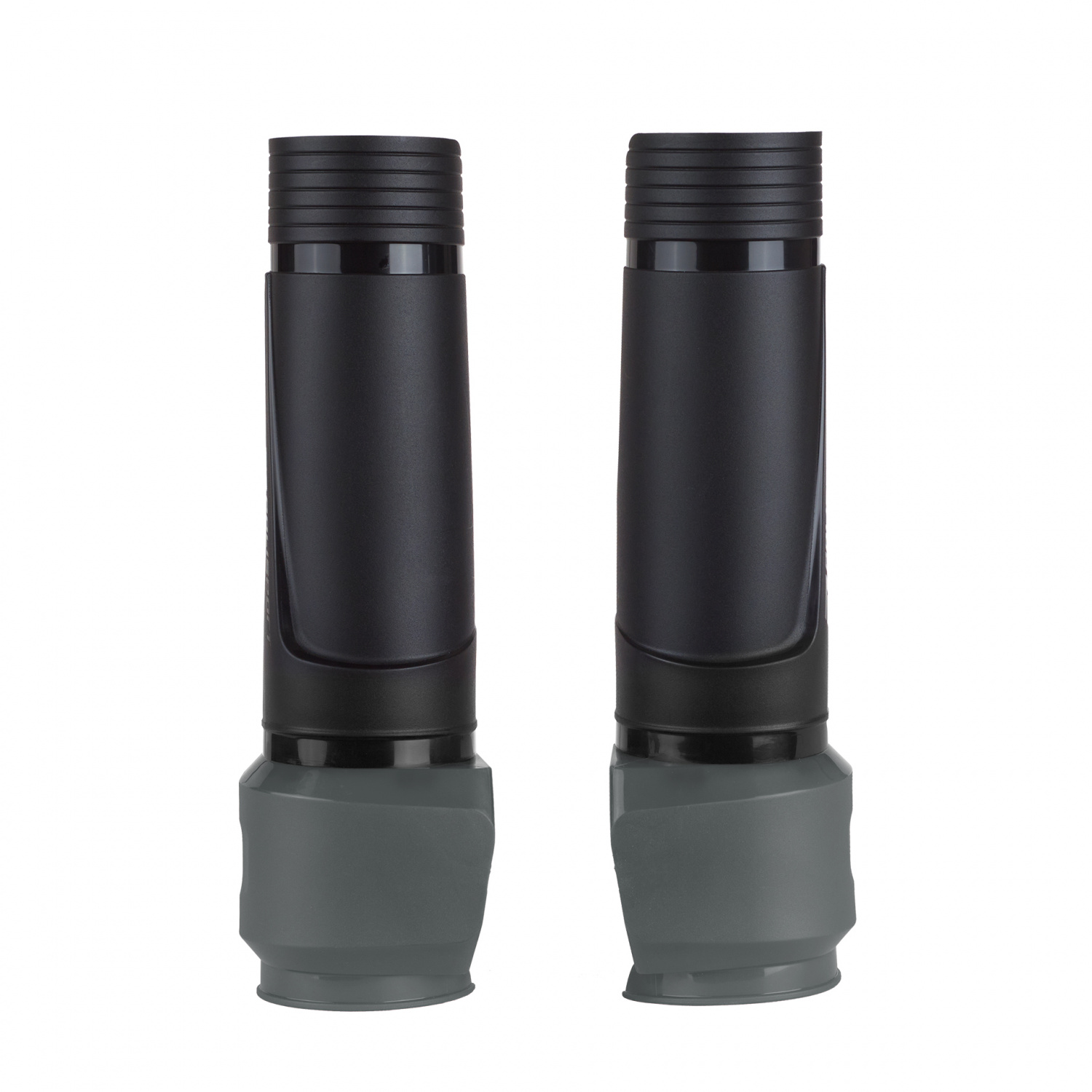 Upper fork protectors POLISPORT 8488000005 with clamp Black / Grey