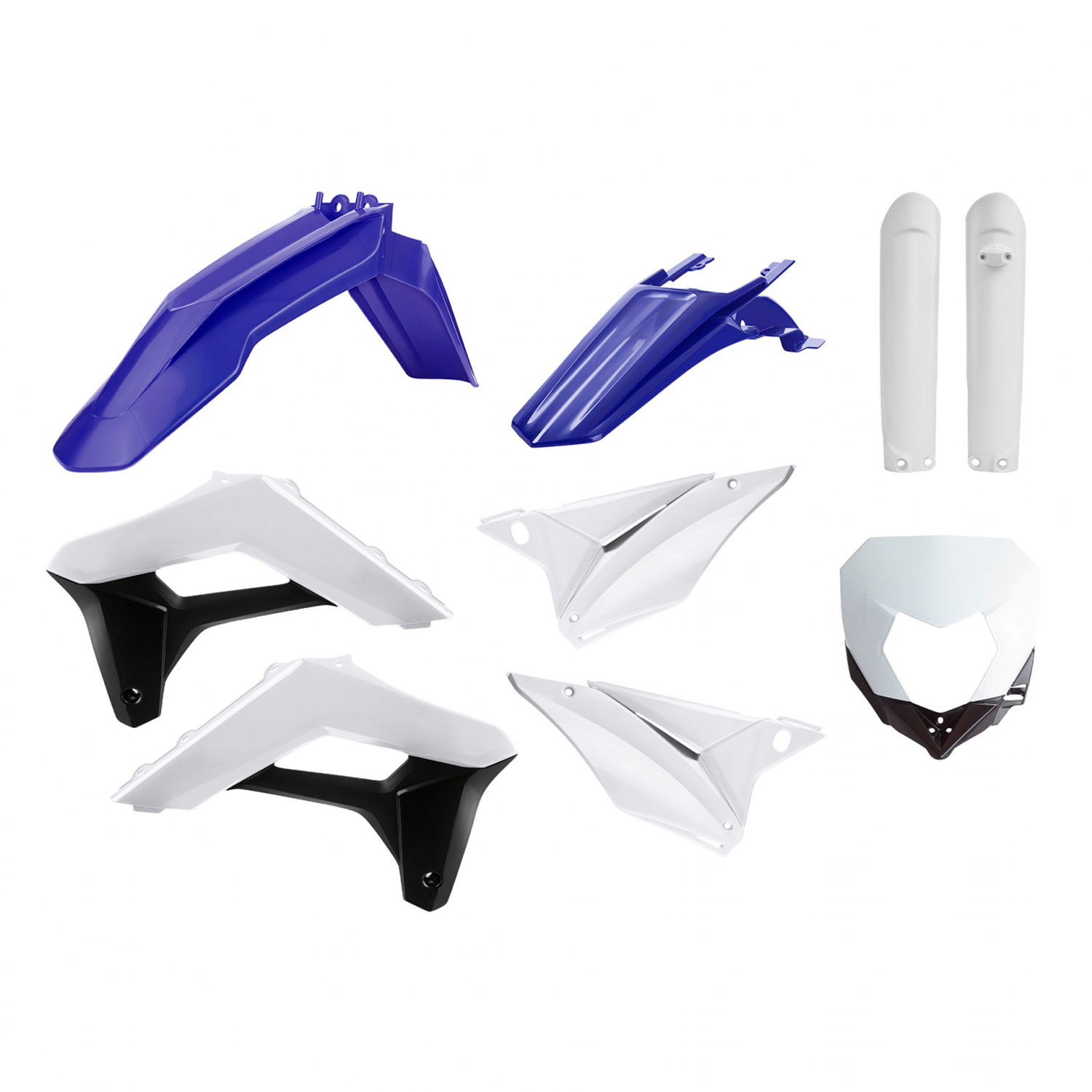 Plastic body kit POLISPORT 91038 enduro OEM Color