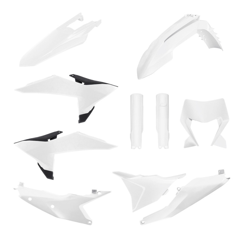 Plastic body kit POLISPORT 91656 White