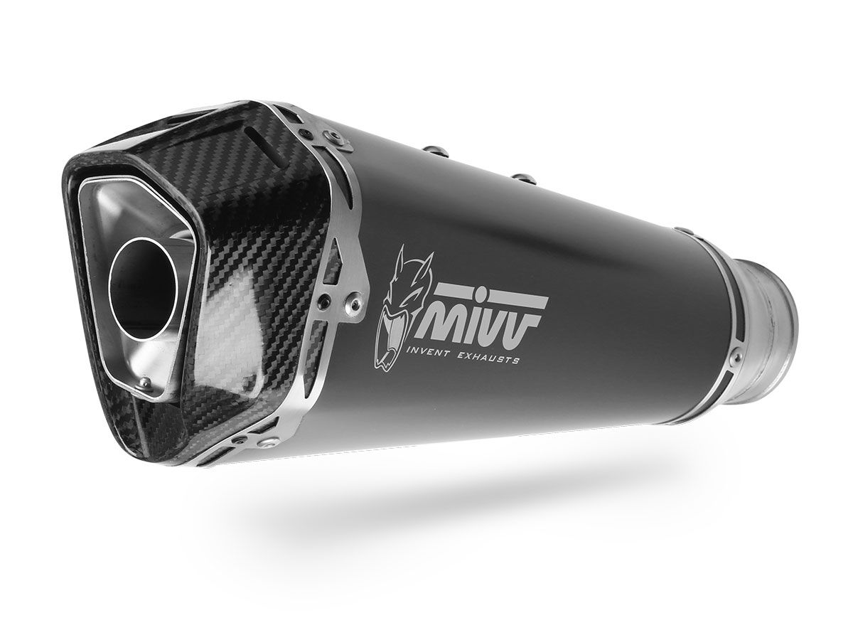 Silencer MIVV DELTA RACE KT.018.LDRB Steel Black for KTM Super Duke 1290 GT 2016-2024, KTM Super Duke 1390 GT 2016-2024