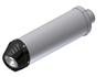 Silencer MIVV OVALE PICCOLO ACC.016.SX1C Inox/Carbon cap L.390